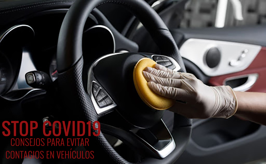 ¡STOP-COVID19! CONSEJOS PARA EVITAR RIESGOS EN COCHE, TAXI, TRANSPORTE PÚBLICO…