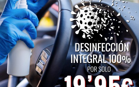 DESINFECTA TU COCHE POR SOLO 19.95€